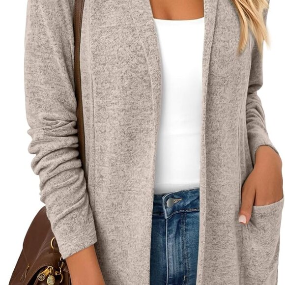 Cardigan Sweaters for Women Lightweight Open Front Cardigans Casual Loose 2025 F - Picture 1 of 5